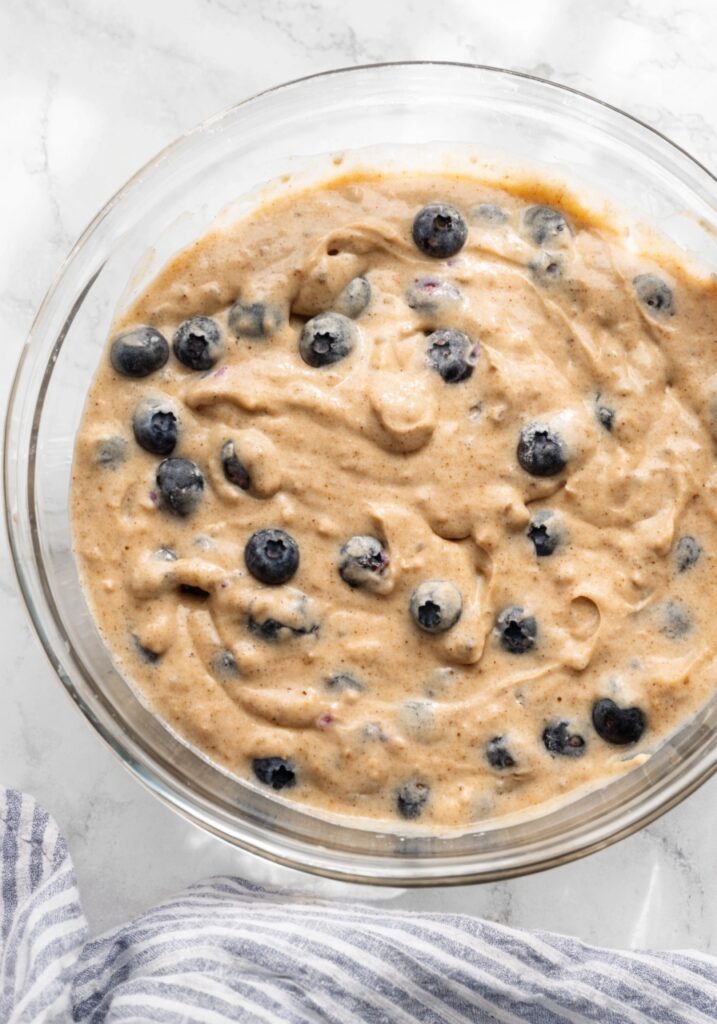 Banana Blueberry Muffins