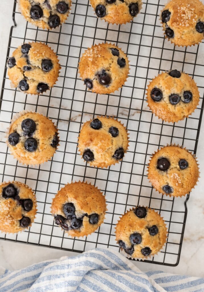 Banana Blueberry Muffins
