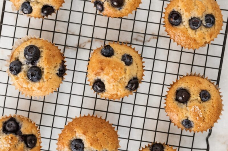 Banana Blueberry Muffins