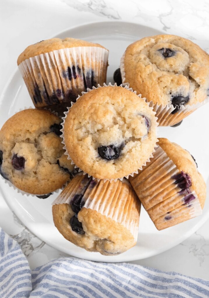 Banana Blueberry Muffins