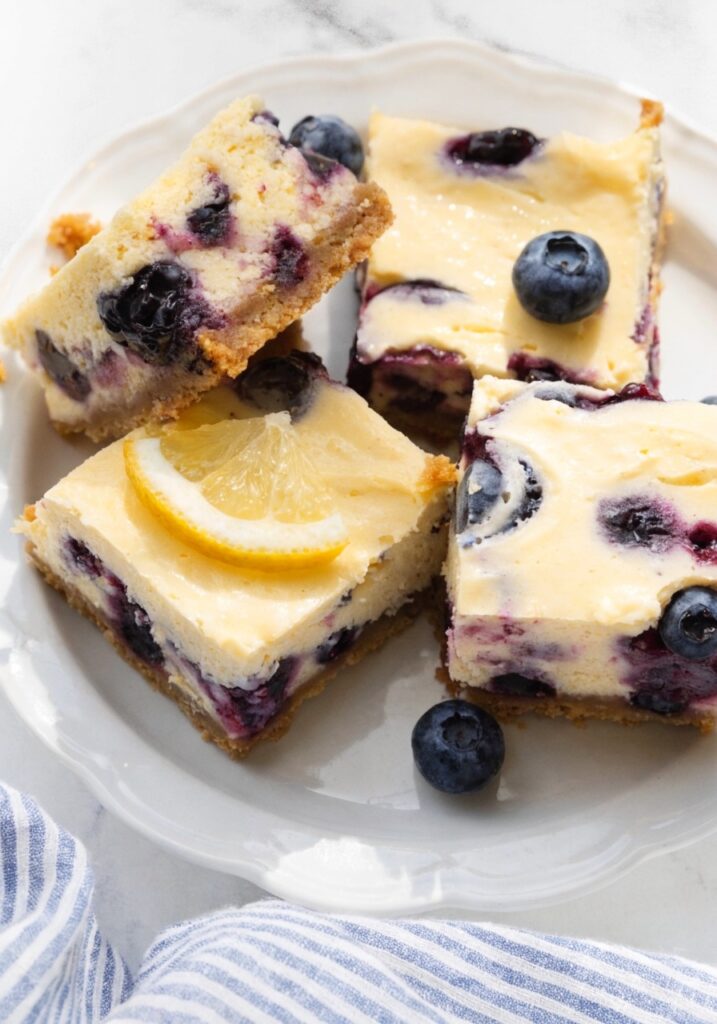 Blueberry Cheesecake Bars