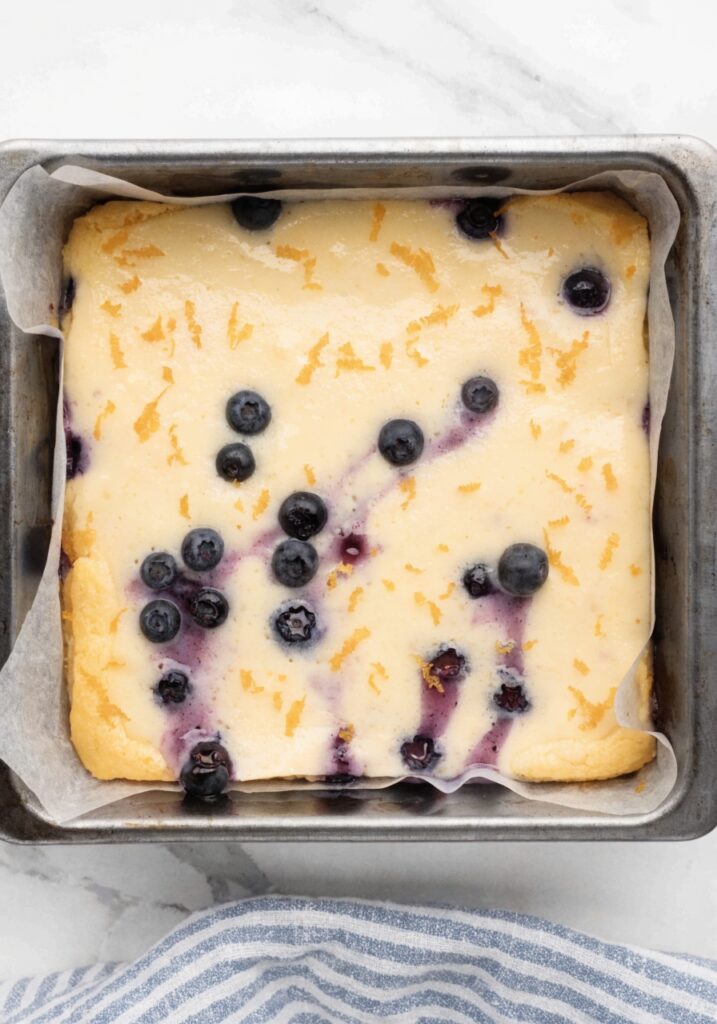 Blueberry Cheesecake Bars