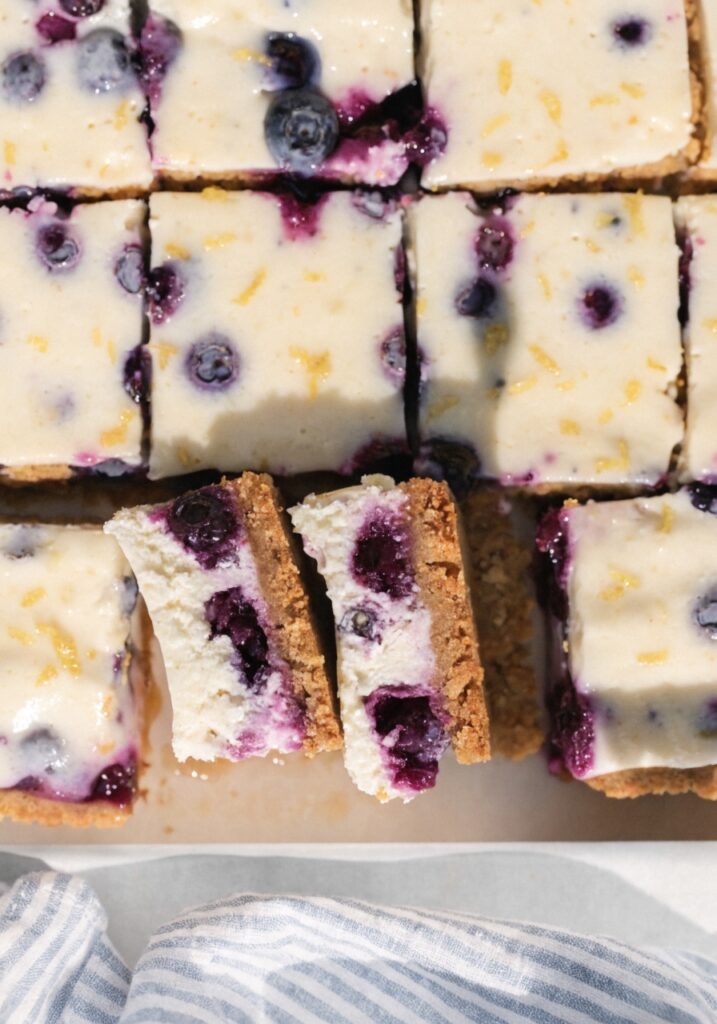 Blueberry Cheesecake Bars