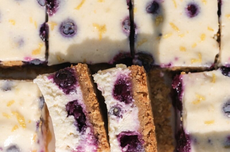 Blueberry Cheesecake Bars