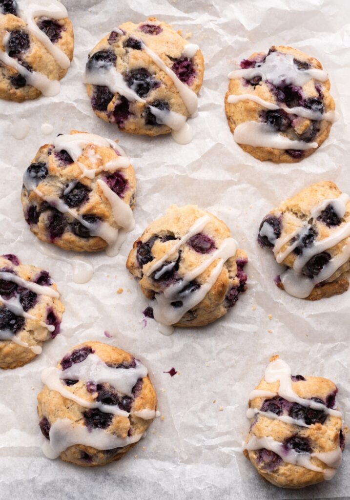 Blueberry Muffin Cookies