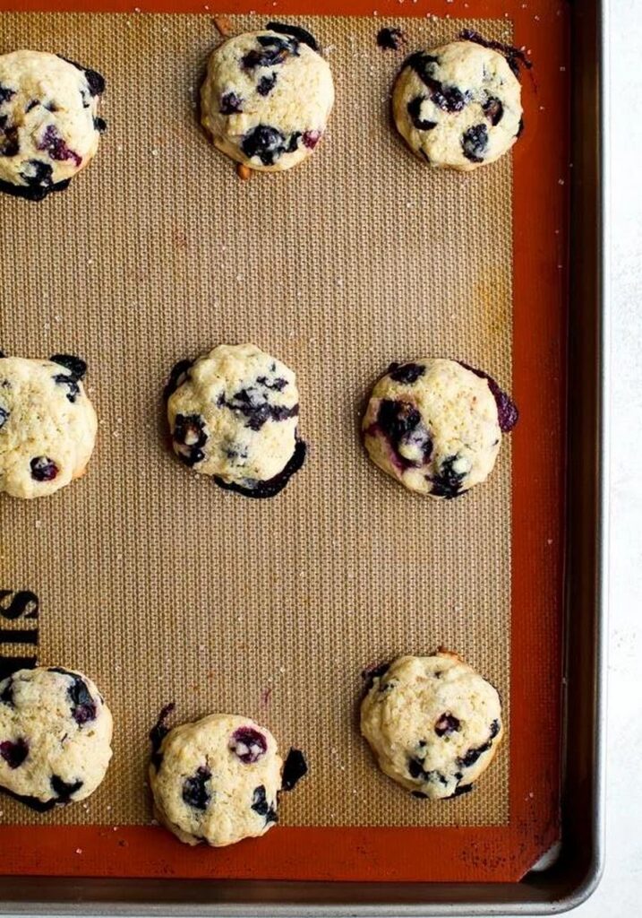 Blueberry Muffin Cookies