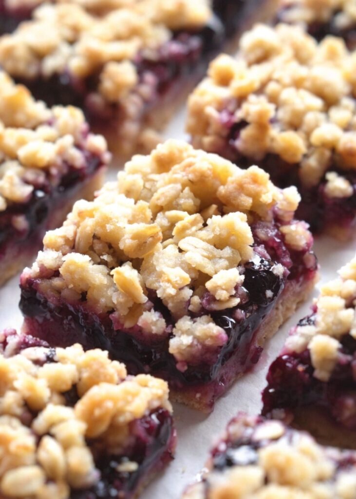 Blueberry Oatmeal Bars