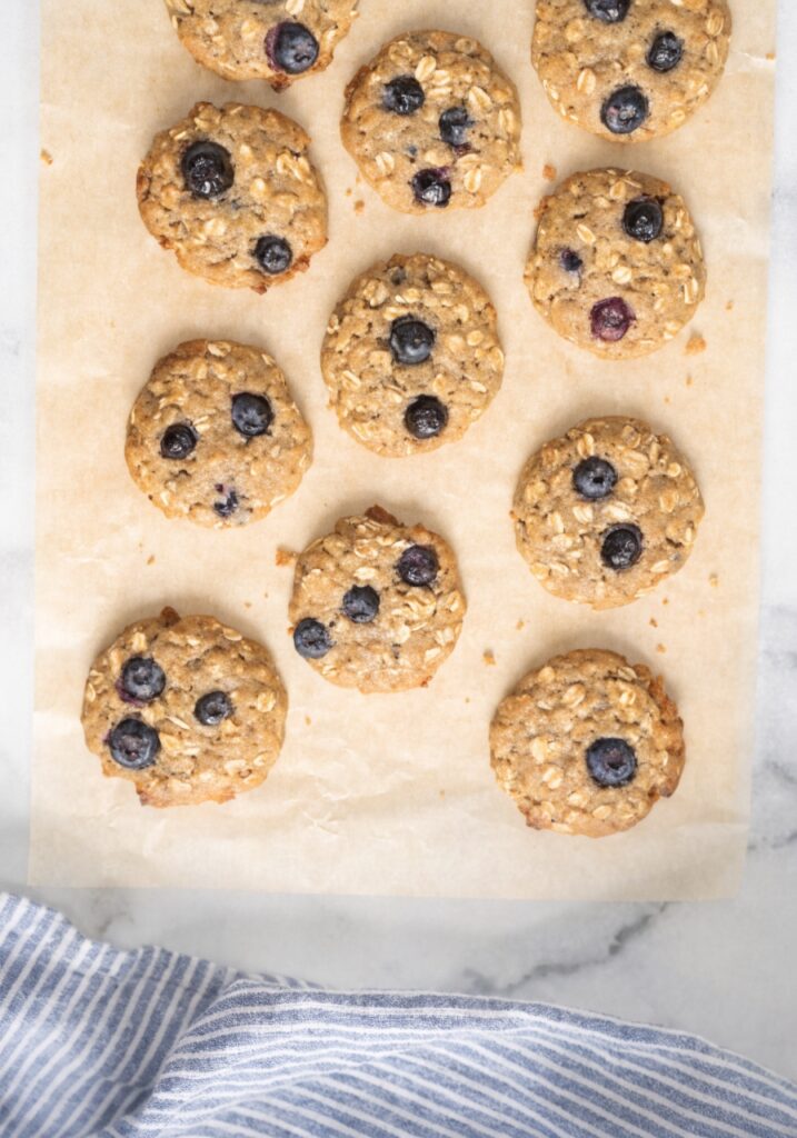 Blueberry Oatmeal Cookies