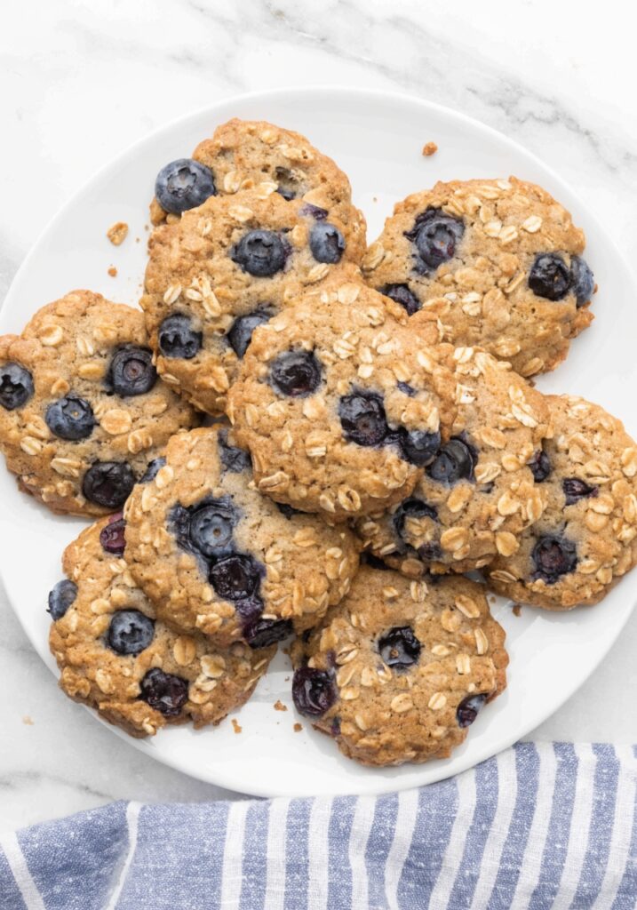 Blueberry Oatmeal Cookies