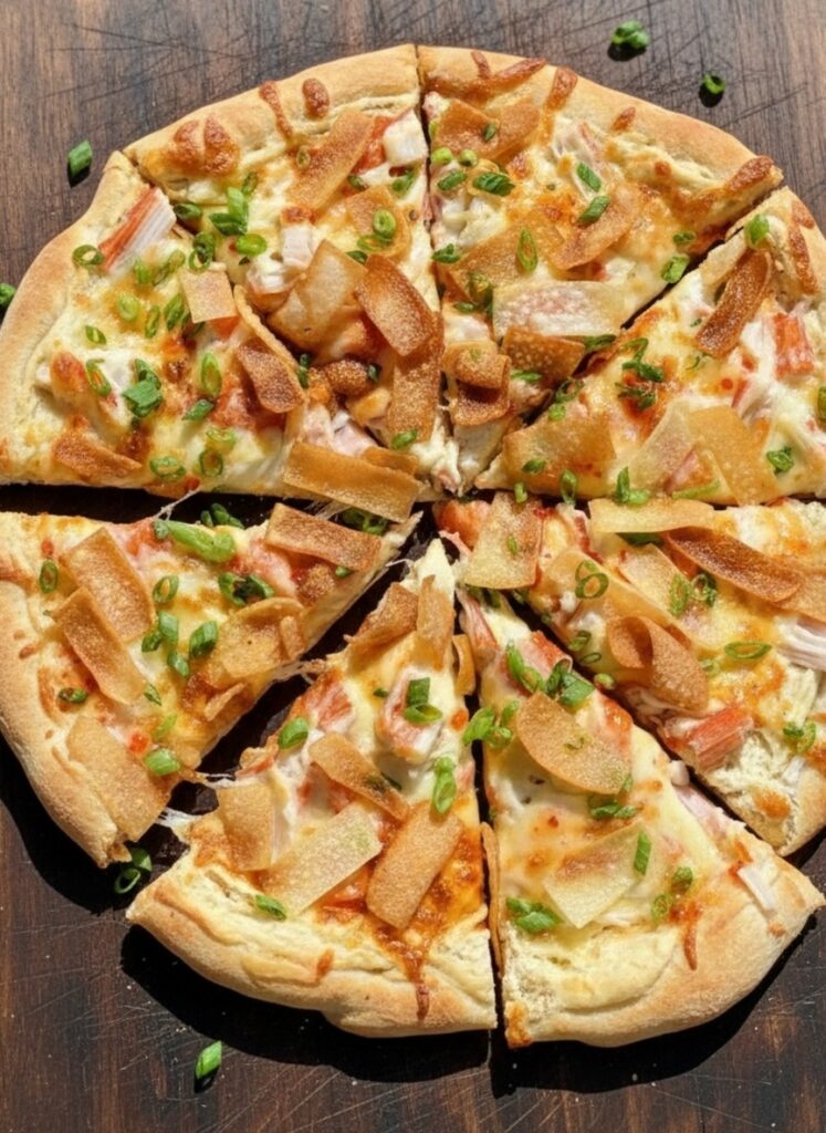 Crab Rangoon Pizza