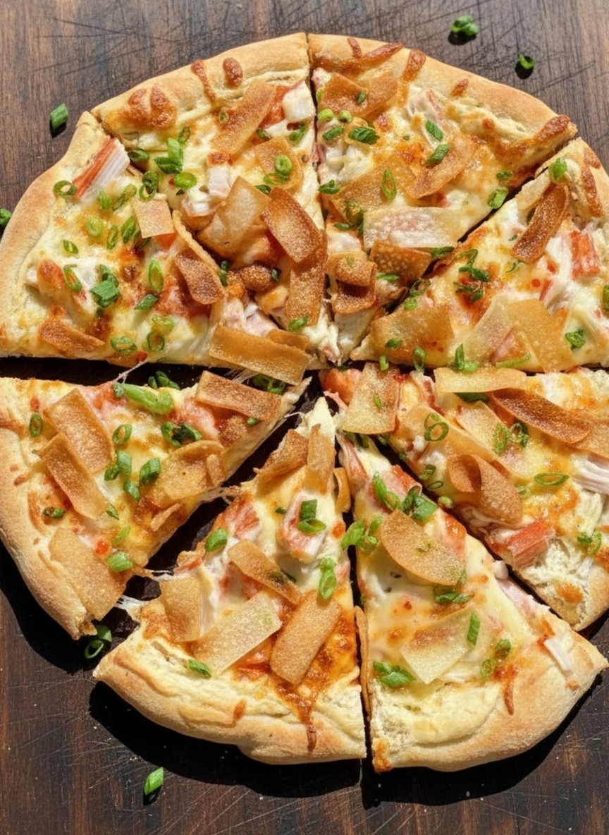 Crab Rangoon Pizza