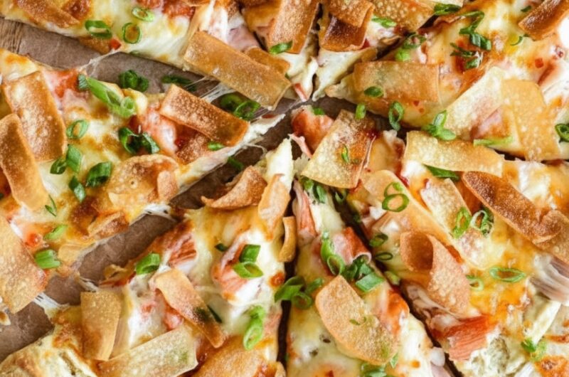 Crab Rangoon Pizza
