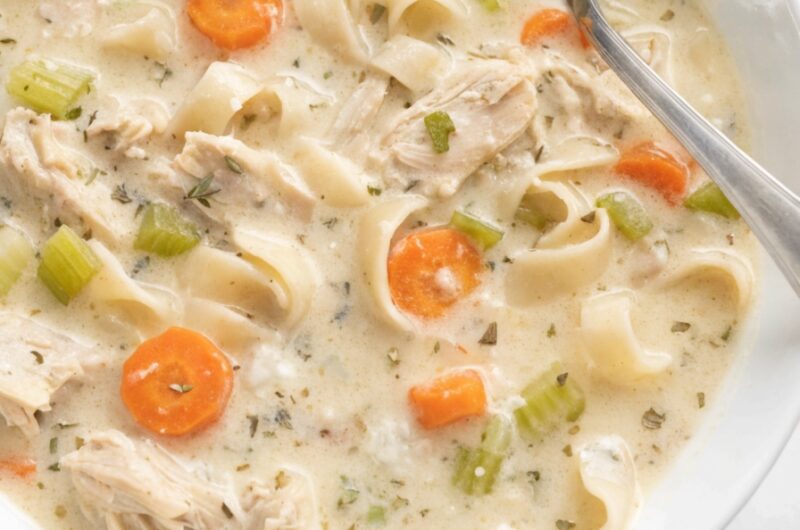 Creamy Chicken Noodle Soup