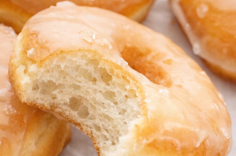 Homemade Glazed Doughnuts