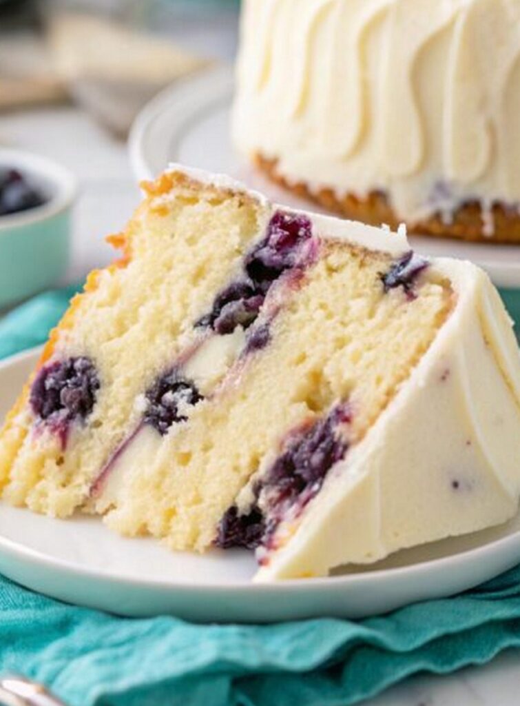Lemon Blueberry Cake