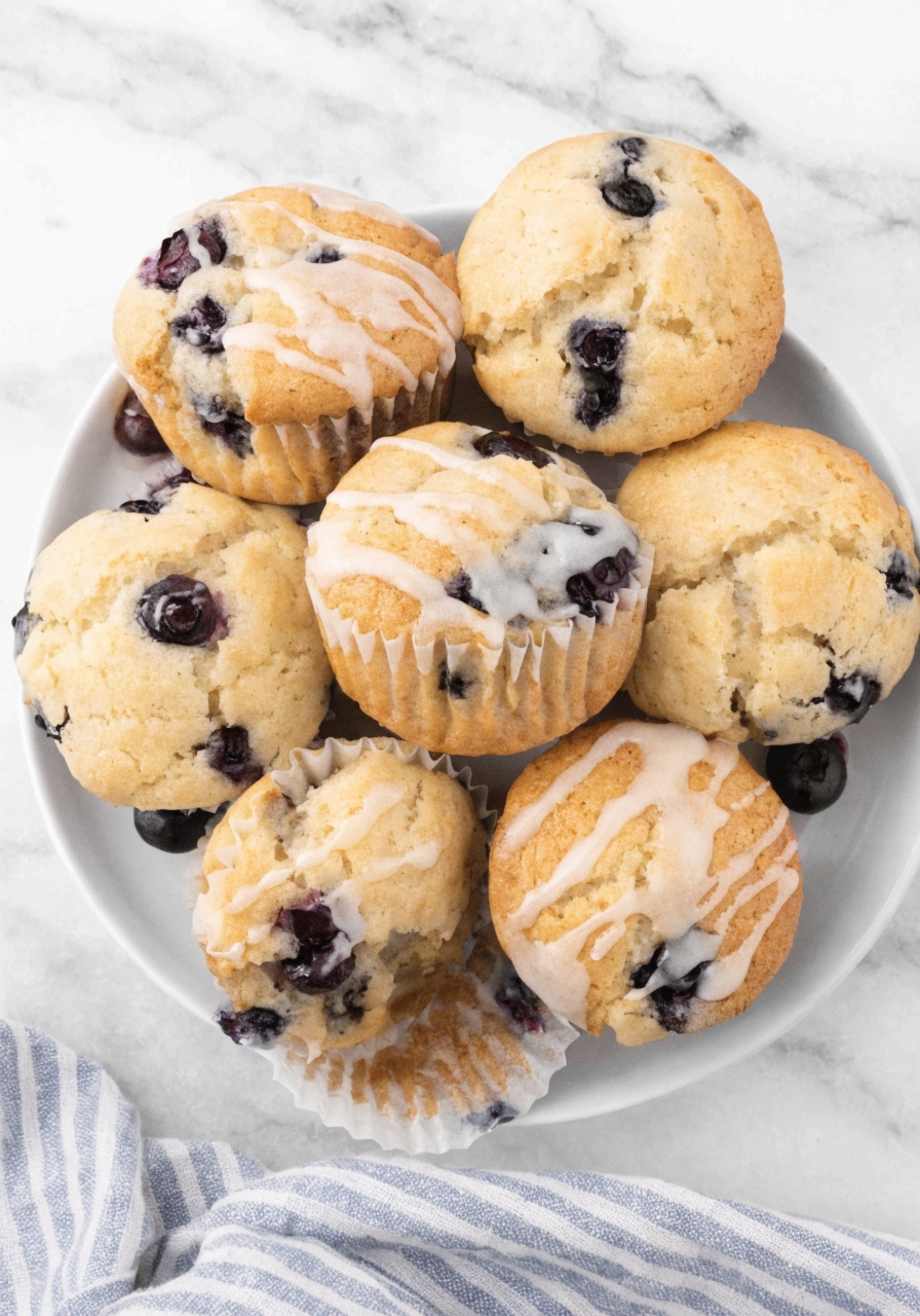 Lemon Blueberry Muffins