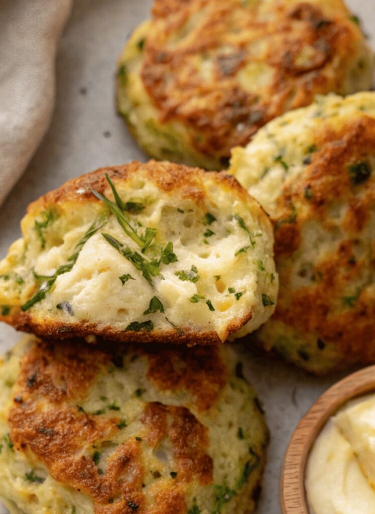 Zucchini Biscuits (Parmesan Herb)