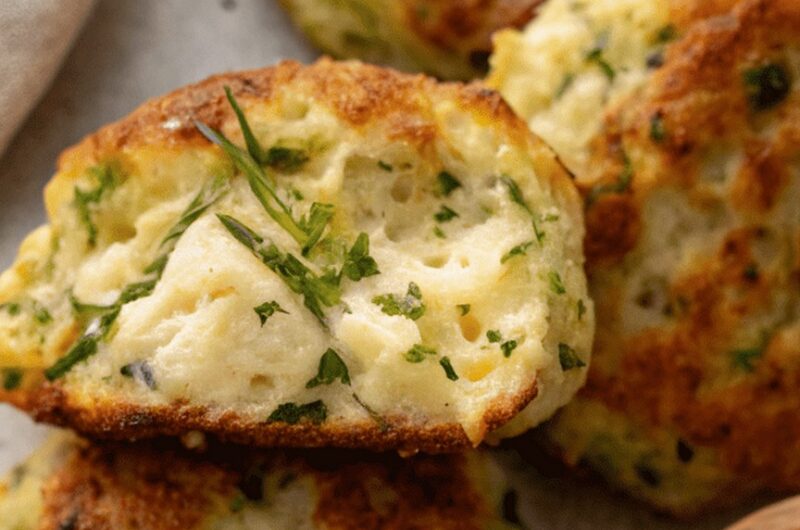 Zucchini Biscuits (Parmesan Herb)