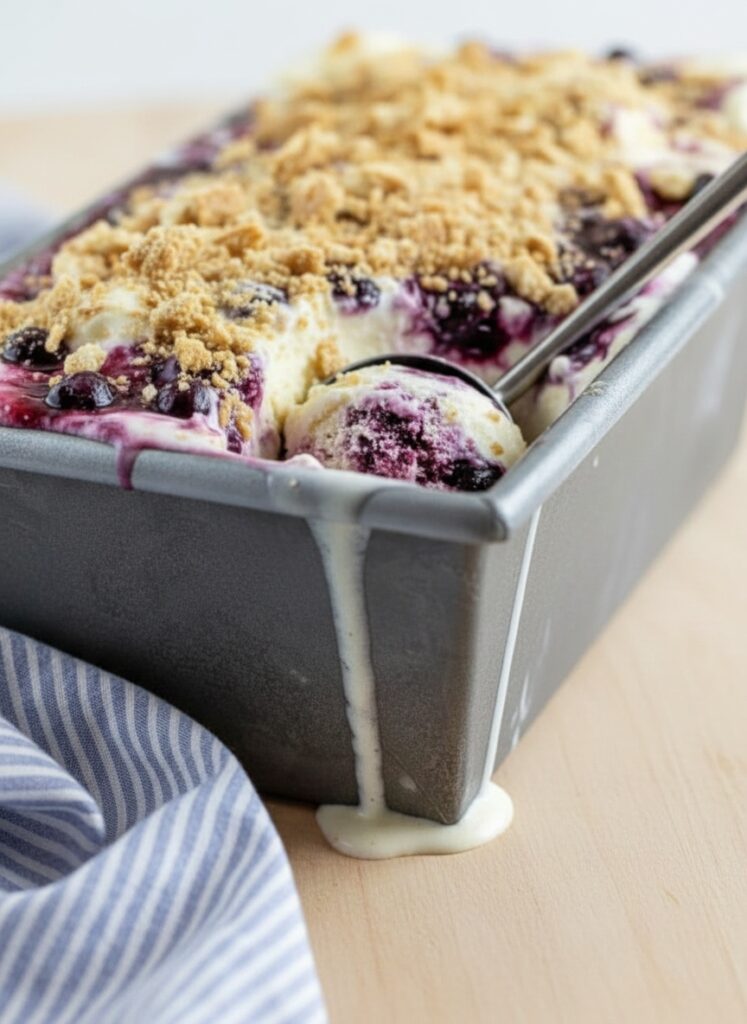 blueberry pie ice cream