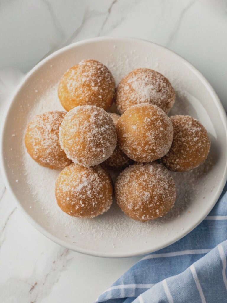 Baked Pumpkin Spice Donut Holes