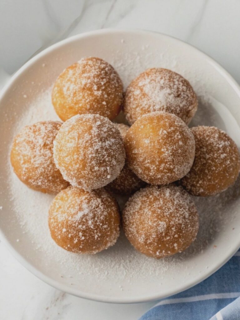 Baked Pumpkin Spice Donut Holes