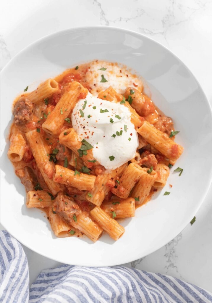 Burrata Pasta
