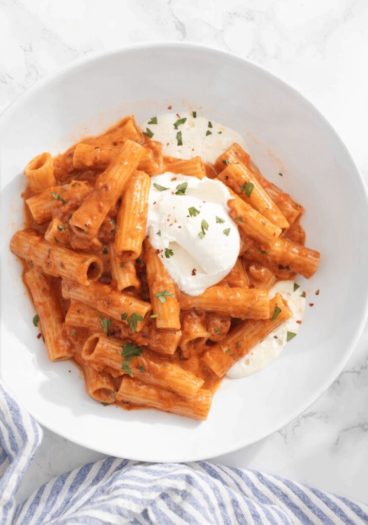Burrata Pasta
