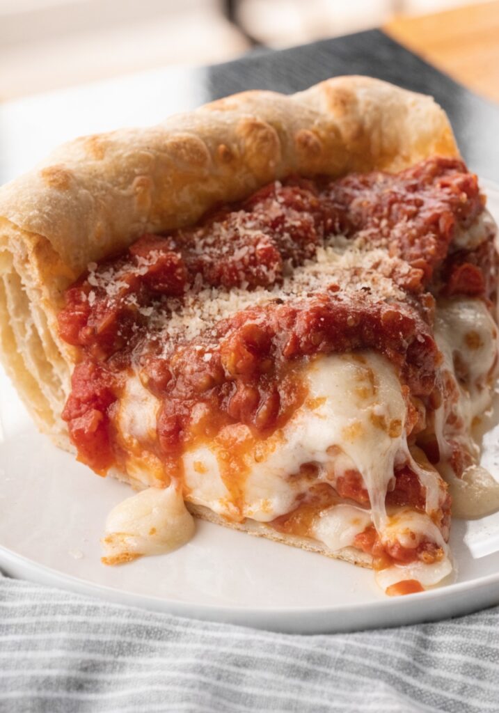 Chicago-Style Deep Dish Pizza