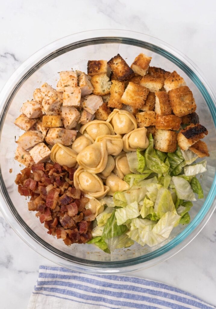 Chicken Caesar Pasta Salad