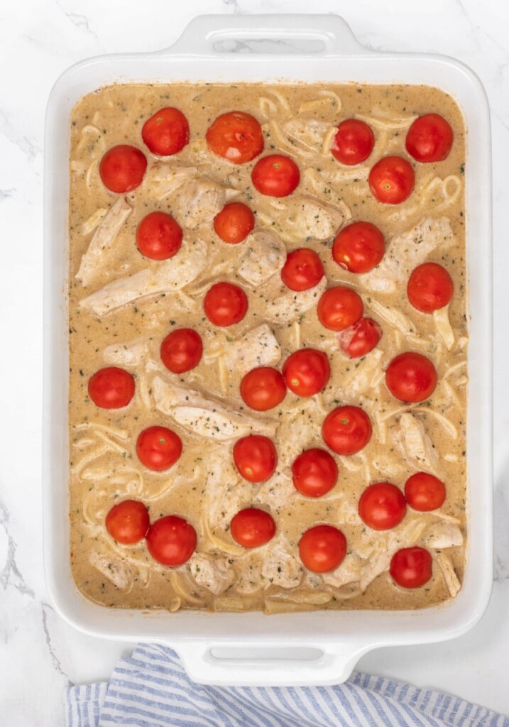 Chicken Orzo Bake