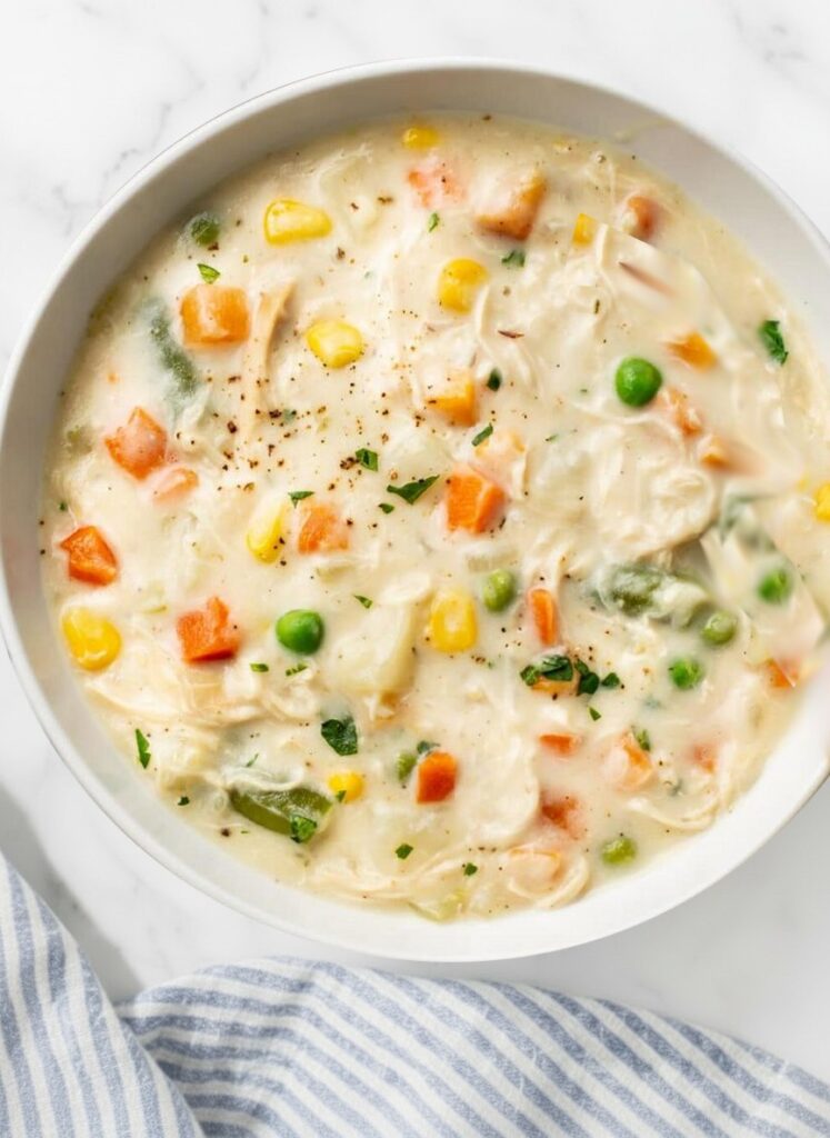 Chicken Pot Pie Soup