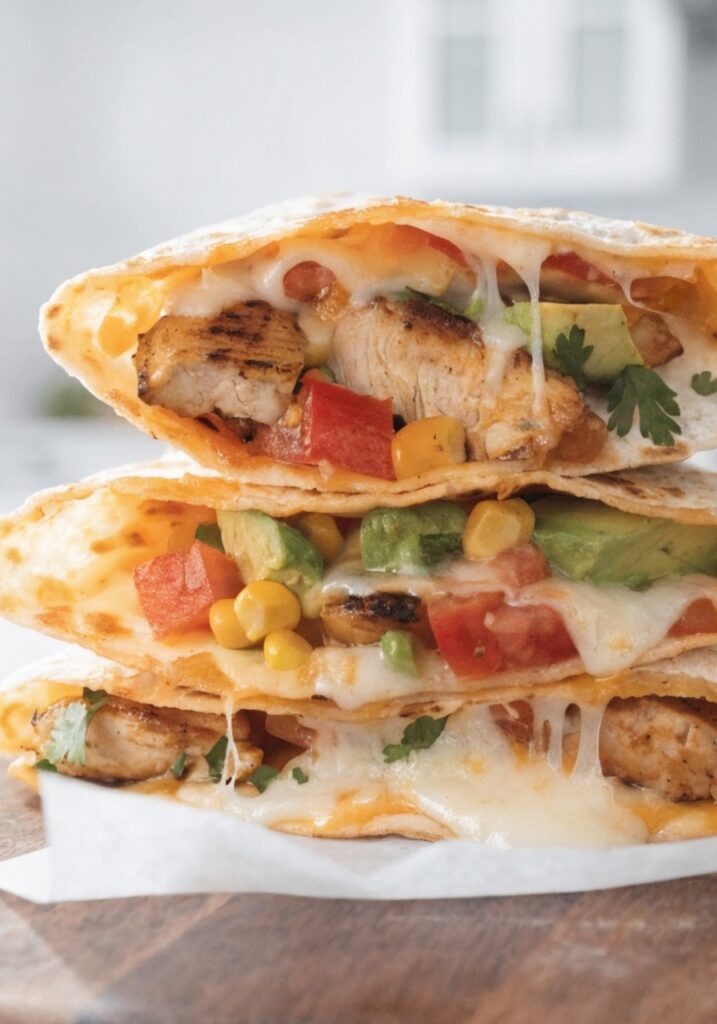 Chicken Quesadillas