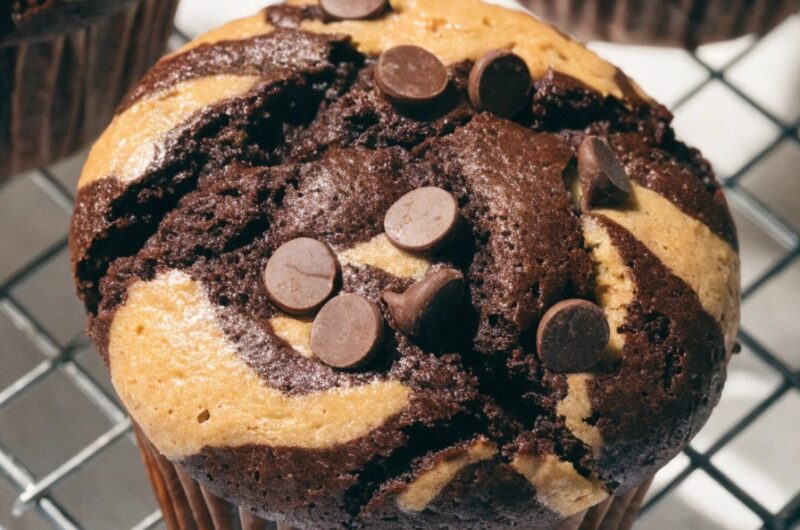 Chocolate Peanut Butter Muffins