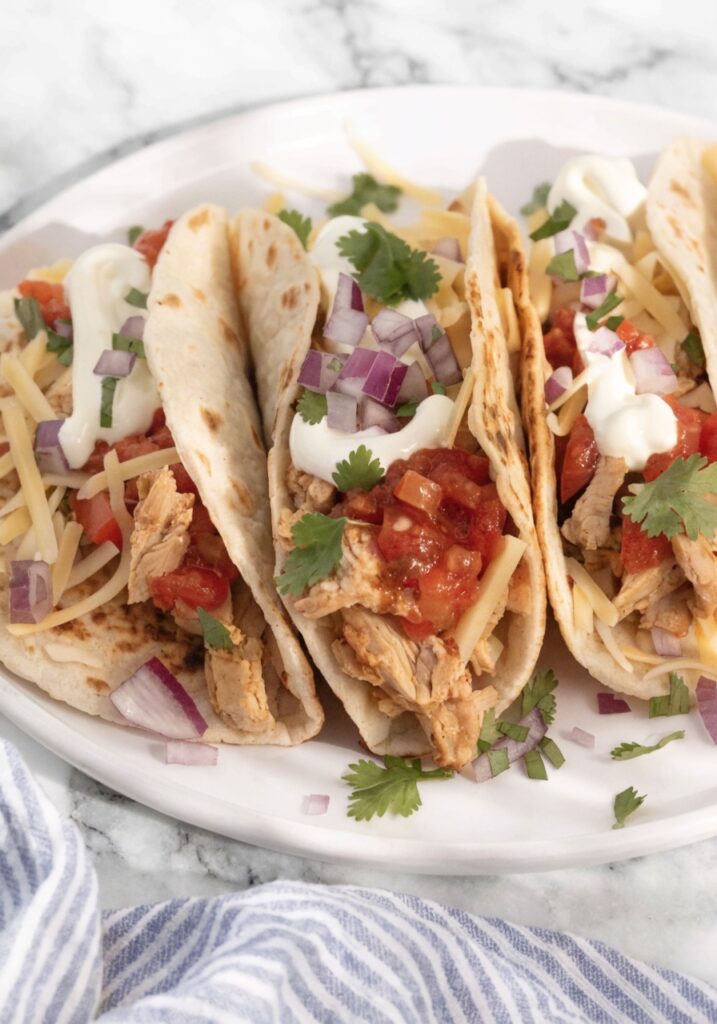 Crock Pot Chicken Tacos