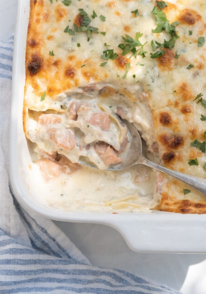 Easy Seafood Lasagna