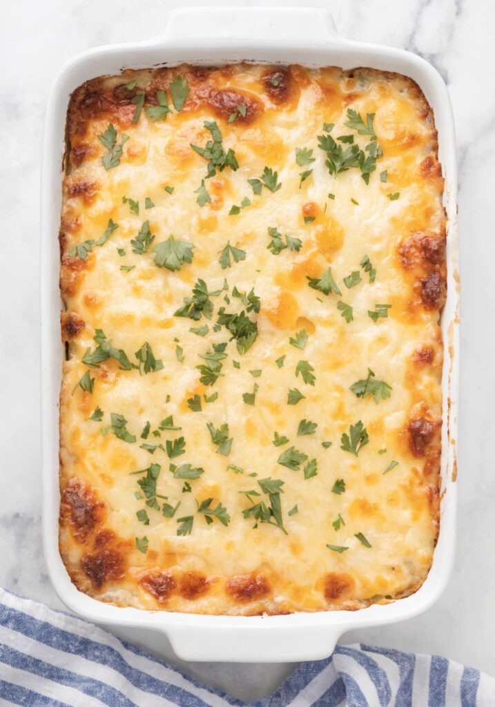 Easy Seafood Lasagna