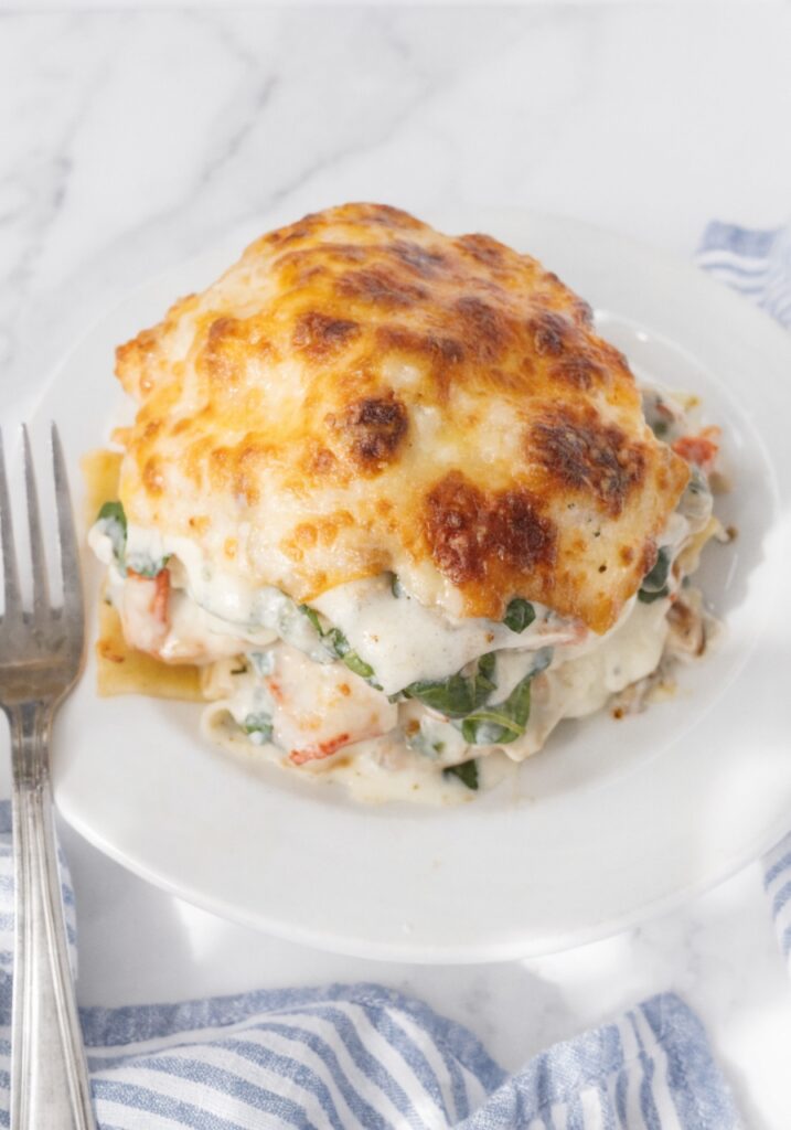 Easy Seafood Lasagna