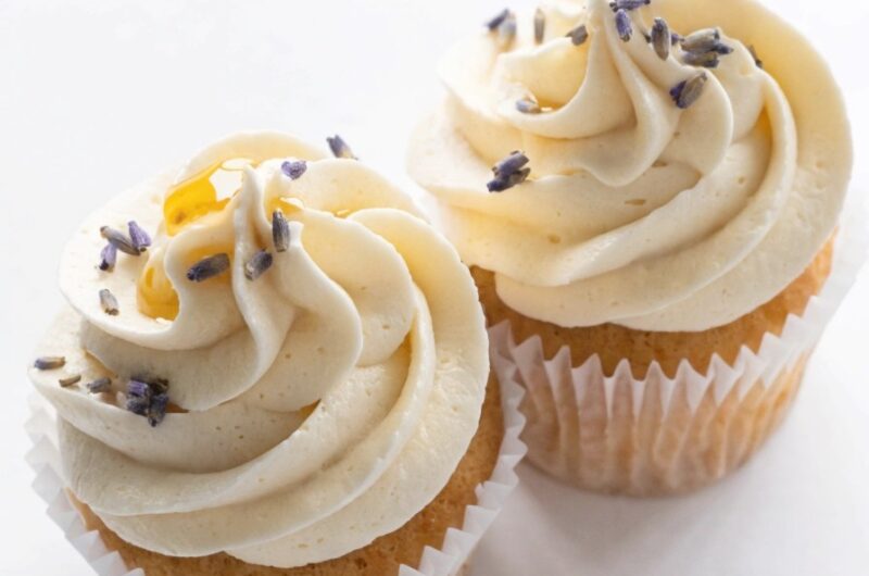 Honey Lavender Cupcakes