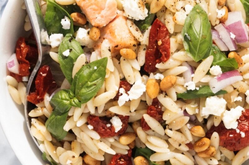 Italian Orzo Tuna Salad