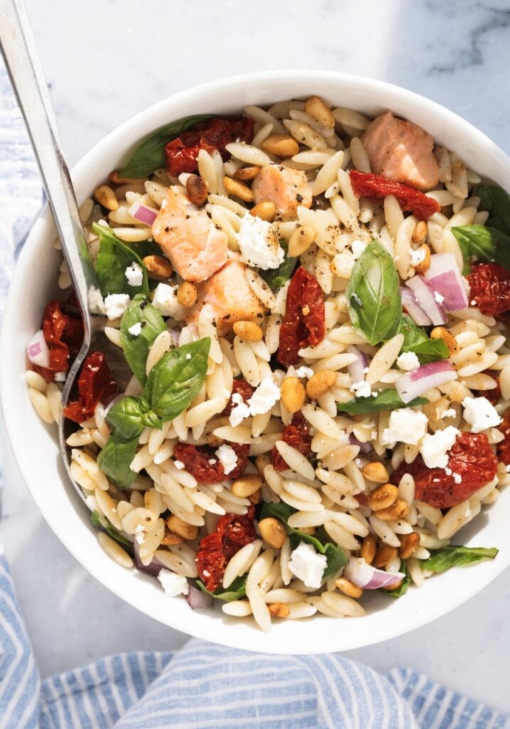 Italian Orzo Tuna Salad