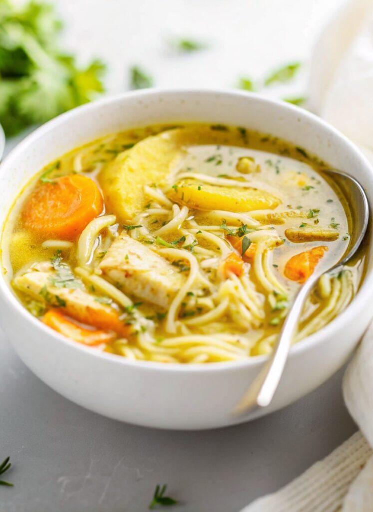 Lemon Chicken Soup