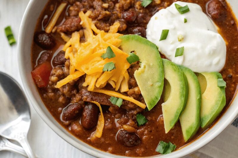 Slow Cooker Chili