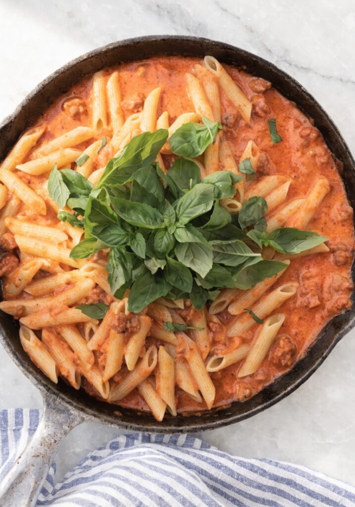 Talian Sausage Pasta