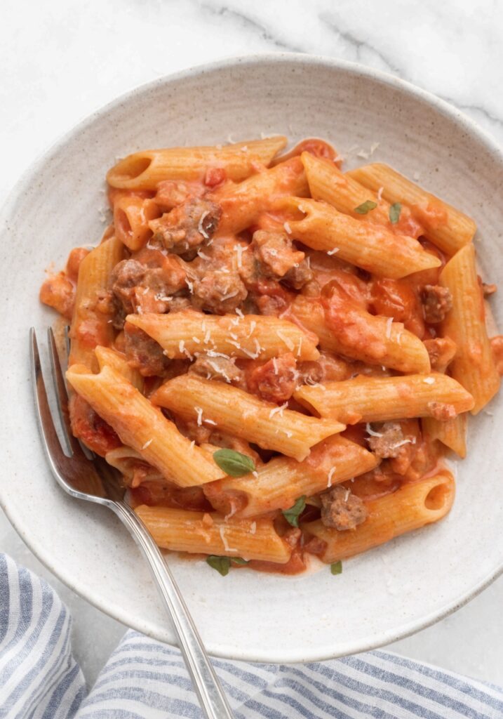 Talian Sausage Pasta