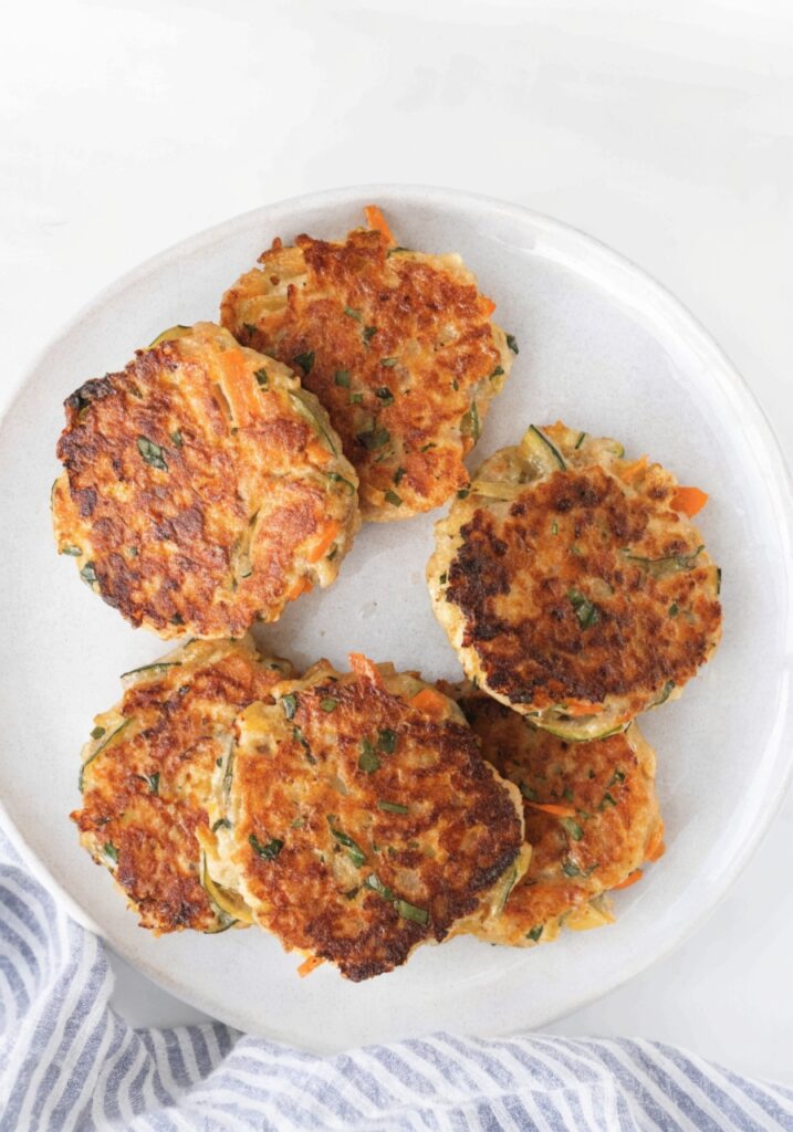 Zucchini And Sweet Potato Fritters