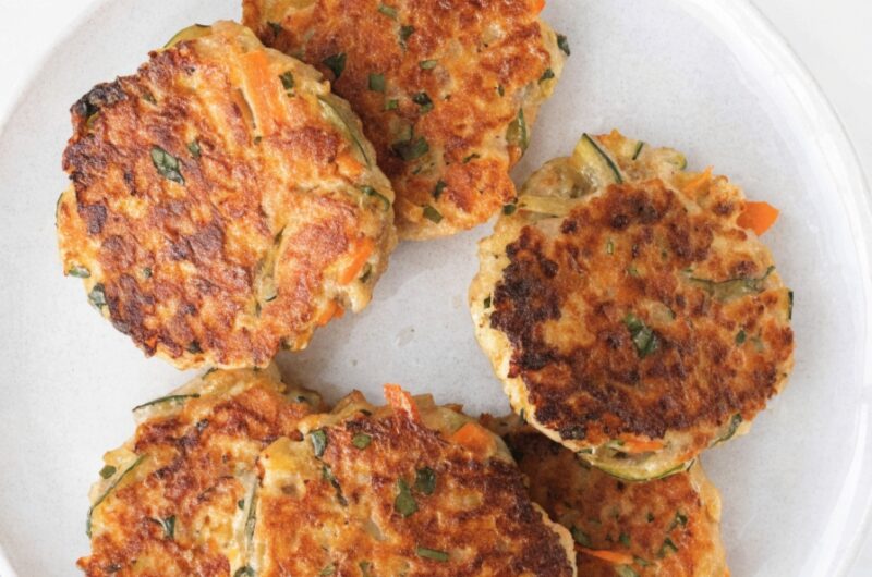 Zucchini And Sweet Potato Fritters
