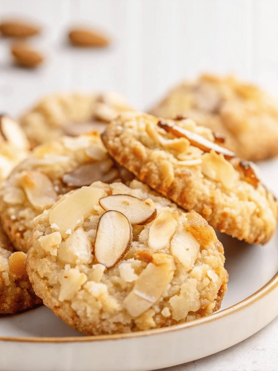 Almond Croissant Shortbread Cookies