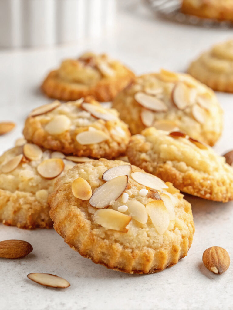 Almond Croissant Shortbread Cookies