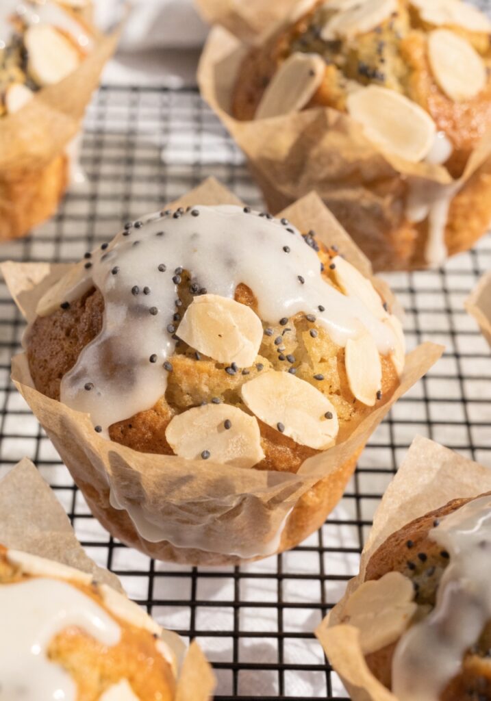 Almond Poppy Seed Muffins
