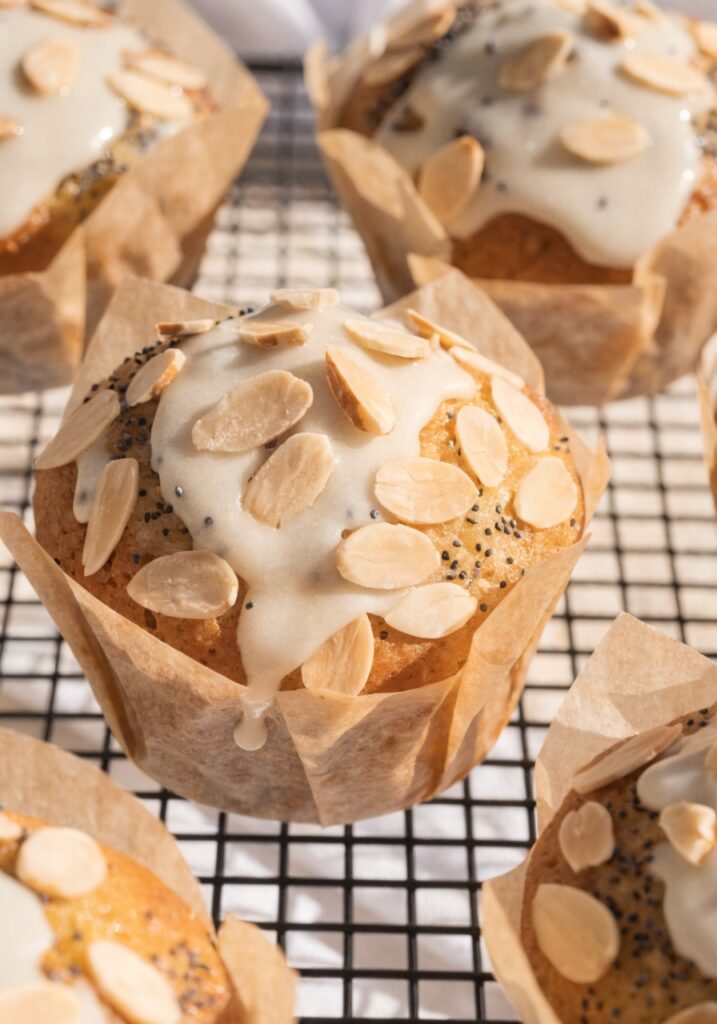 Almond Poppy Seed Muffins